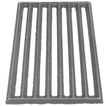 BBQ Grillrist Støbejern Madlavningsområde Til Kulgrill Alsidig Madlavning 1 stk Sort 23,50X17,50X1,00CM