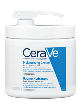 CeraVe Daily Moisturising Cream, 454 g