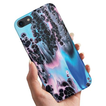iPhone 5/5S/SE - Skal/Mobilskal Marmor multifärg