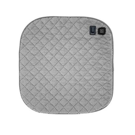 Bærbar varm setepute 3 tilpassede varmenivåer Rask USB-strøm Passer for kontorstol og bilsete