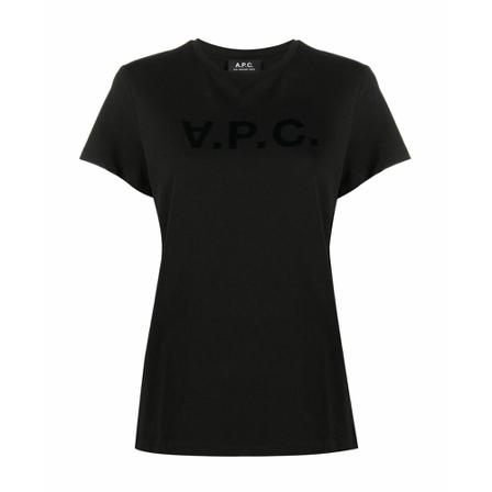A.p.c., T-Shirts Zwart, Dames, Maat:XS