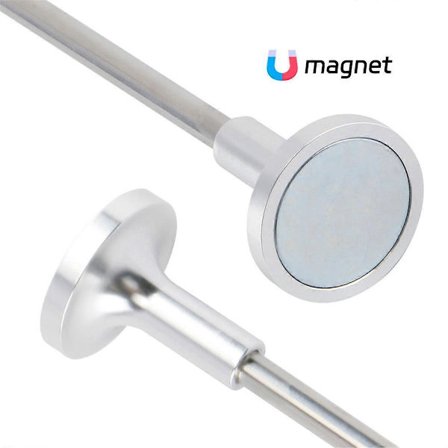 Golf Alignment Sticks, Magnetisk Golfkølle Alignment Stick Træningshjælp Del Hjælp Visualiser Golfgave