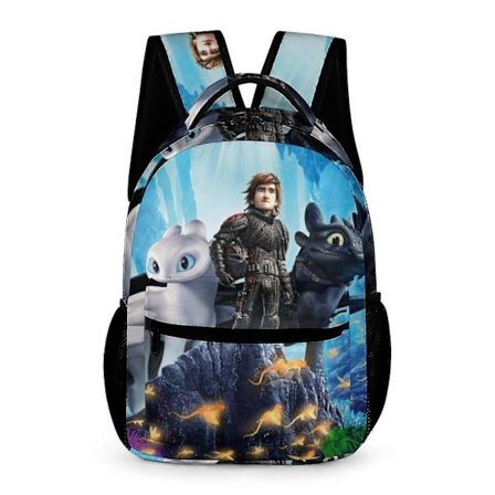 a171 Sådan Træner Du Din Drage Børne Rygsække Sød Skoletaske Bogtaske Casual Rygsæk Udendørs Rejse Rygsæk til Drenge Piger hbB171