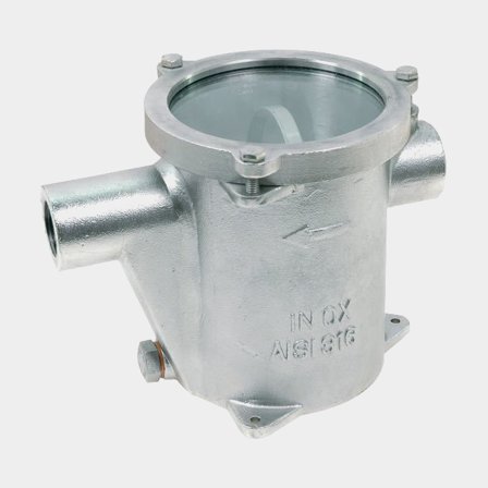 Filtro acqua di mare, acciaio inossidabile, 1 1/2" G (BSP)