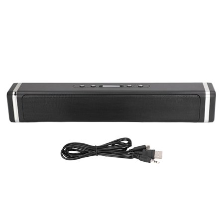 Bluetooth trådløs højttaler multifunktionel tung bas RGB omgivende lys TV soundbar til hjemmet