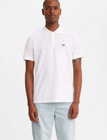Levi's Levis Hm Polo White + Pique - White - M