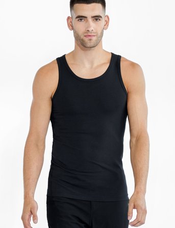 Bread & Boxers 2-Pack Tank - Black - XXL