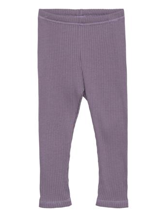 Cozy Rib Leggings Baby Leggings Lilla Müsli By Green Cotton