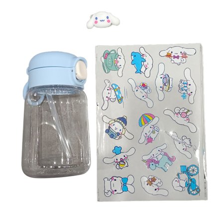 Cinnamoroll Sanrio Vattenflaska Anime Kuromi Melody Plastbil