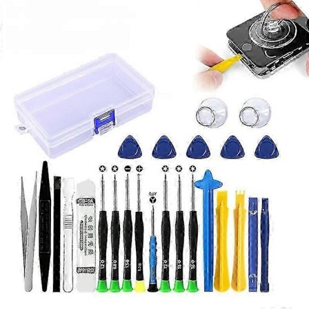 Verktøysett for åpning av mobiltelefoner - Pryverktøy og skrutrekker