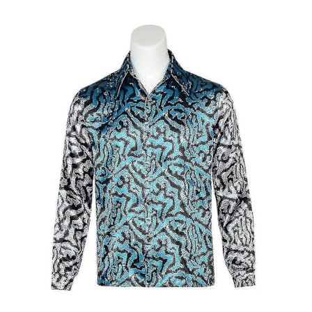 Tiger King Joe Exotic Carole Baskin Cosplay Kostume Voksen Skjorte Halloween Outfit Bluse Butterfly Ærme Top-lingling}