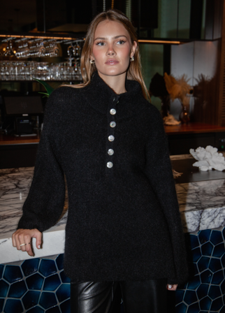 Enea Sweater Black Black / M