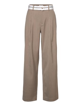 Vandana-M Trousers Suitpants Brun MbyM*Betinget Tilbud