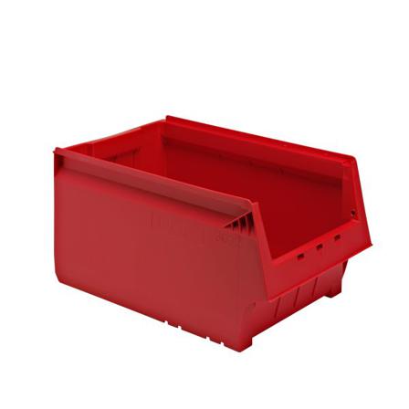 PPS 30720002152 Oppbevaringsboks rett, 500 x 310 x 250 mm Rød, Garasjeinnredning & oppbevaring