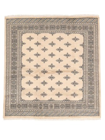 Handknuten Pakistan Bokhara 2Ply Matta 201X210 Beige/Brun