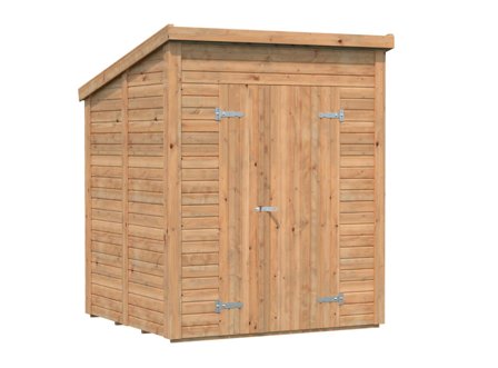 Palmako Leif Förråd 3,2 m²/inv. 3,1 m², brun impregnerad, Stugor & förråd