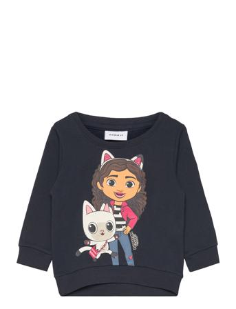 Nmfness Gabby Sweat Bru Noos Vde Navy Name It