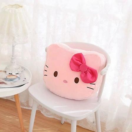 40*45cm Kawaii Sanrios pehmolelu Kuromi My Melody Kirby Anime-nukke Lelut Pehmeä pehmolelu Syntymäpäivälahja lapsille 45CM 45CM HelloKitty-6