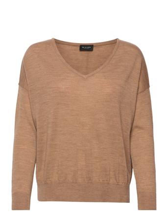 Fellini - Anouk Pullover Brun SAND