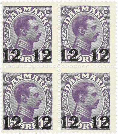 Danmark 1926 - AFA 159 - 4-blok - Postfrisk