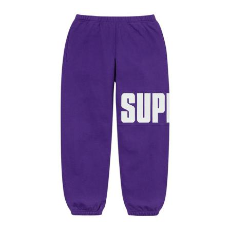 Supreme Cropped Bukser Lilla, Herre Jogging Bukser