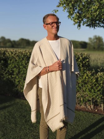 Halvor Bakke Chamonix Poncho Beige