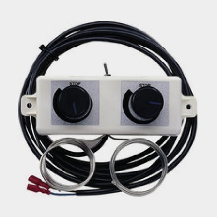 Kit de termostato para refrigerador y congelador Isotherm, doble