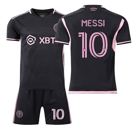 23 Miami Drakt Argentina 10 Messi Drakt Hjemme/Borte Fotballdrakt