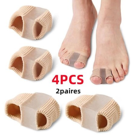 Tåseparator, overlappende tåortose, gelpute-korreksjon, for hallux valgus-korreksjon, hard hud