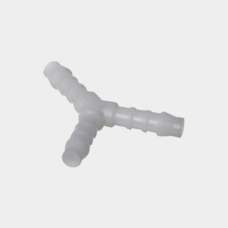 Y-koppling slang, plast, 19 mm (3/4") slang, plast, vit