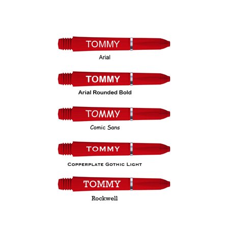 Red Dragon Darts Shafts 35mm Nylon Short Darts Shafts 60 Pcs Personalized for Flights and Stems for Beginners and Professionals Red/Blue/Black