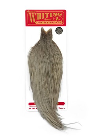 Whiting Silver Cape White dyed Medium Dun
