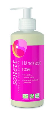 Sonett Håndsæbe Rose 300 ml, Skincare, Håndpleje, Håndsæbe