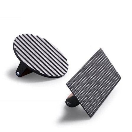 Ferdig hamburgerpresse i støpejern, kraftig hamburgerpresse for stekebord med varmebestandig håndtak, firkantet