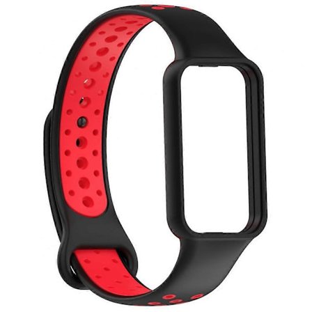 Ranneke Amazfit Band 7 -älykellotarvikkeille, silikoninen säädettävä ranneke, vaihto-urheiluranneke Amazfit Band 7 -kellolle - Täydellinen A2376_tfrf
