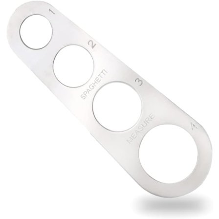 Spaghetti Måler, 4 Huller Rustfrit Stål Pasta Måler, ZQKLA