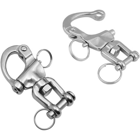 2 kpl pyörivä koukku, lisävarusteet ruostumattomasta teräksestä valmistettu pyörivä koukku, ruostumattomasta teräksestä valmistettu pyörivä koukku 