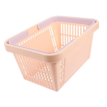 Mini supermarkedskurv til opbevaring, mini kurve, bærbar opvaskemaskine, plastik opbevaringskurv til husholdningen, håndholdt skrivebordsbakke