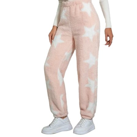 Dame Myke Myke Bukse Fleece Lounge Sleepwear Pj Bunn