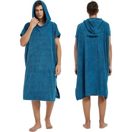 Herr Strand Håndkle Poncho Voksen Hettegenser for Kvinner Hooded Swim
