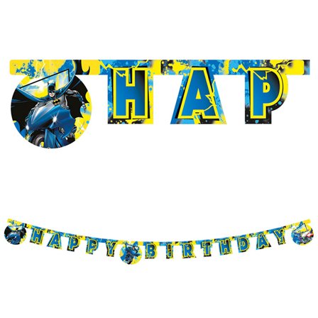 Batman Formklippet Banner