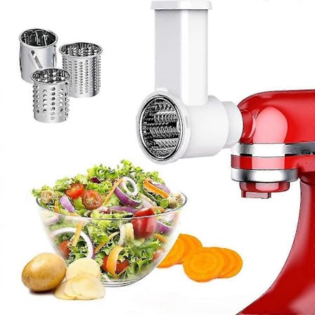 Skære- og Rivetilbehør, Frisk Grøntsagsskærer til Kitchenaid Røremaskine, Salatmaskine Wi