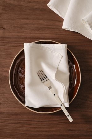 Jotex - Linserviett 4-pakning Naturhvit - JONIE - Kjøp Servietter hos Jotex