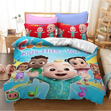 Digitaltryckt sängklädesset med flera teman (3 delar): Tar "multiversumet" in i sovrummet. Påslakan: 240*220 cm; Örngott: 50*75 cm * 2 st