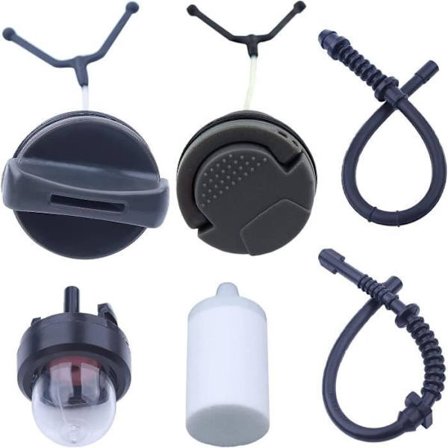 Brændstofledningsreturledningsreservoirdæksel kompatibel med Husqvarna 435 435E 440 440E 445 445E 450 450E La motorsav