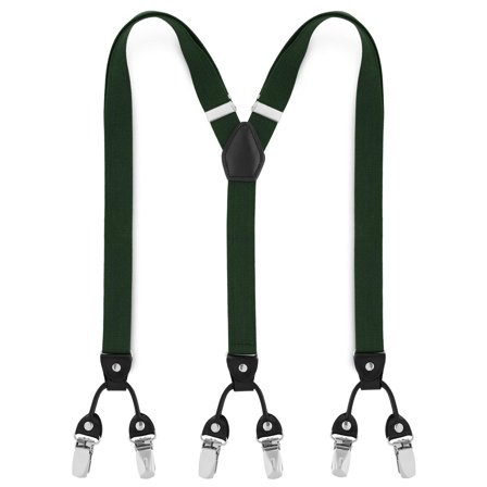 Slanke Mørkegrønne Seler til mænd - Clip-on seler