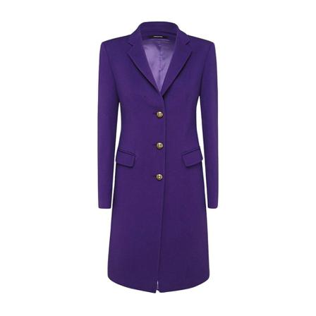 Tagliatore - Ullkappor - Lila - Dam - Storlek: S, Dam, Storlek: S