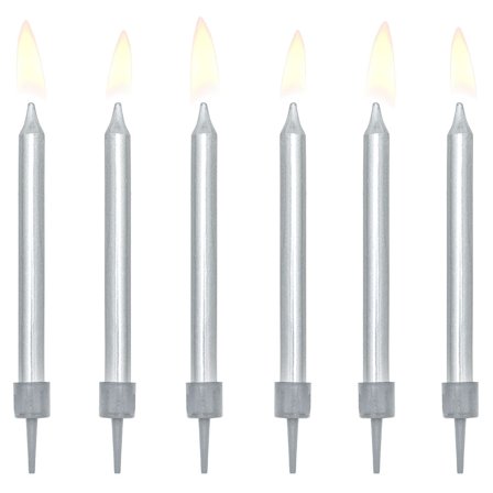 Kakelys Sølv Metallic
