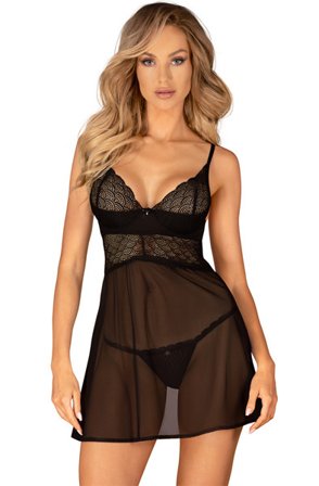 Obsessive Chemeris Babydoll & Thong XL/XXL Babydoll