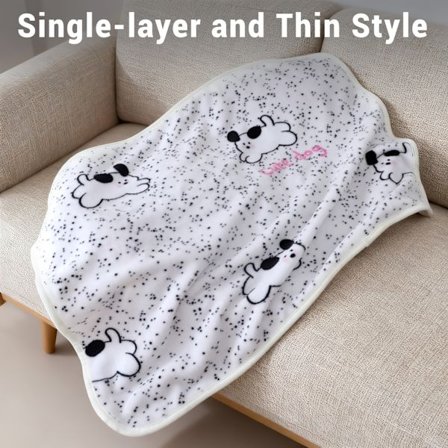 Dobbeltsidet fortykket vintervarm katteseng og -måtte med plys-tæppe - tosidet kæledyrs seng til sofa, seng